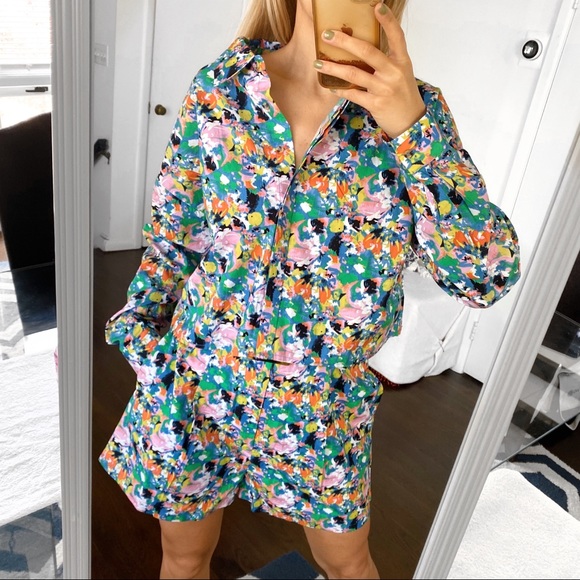 💐 WALTER BAKER MATCHING SET: MARCIA SHORT + THEA TOP IN FIESTA FLORAL (no belt) - Picture 6 of 16